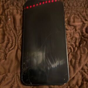 slight crack in bottom left corner iphone 14